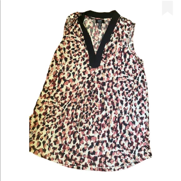 Jones New York Printed Sleeveless Tunic Size S - Picture 3 of 6